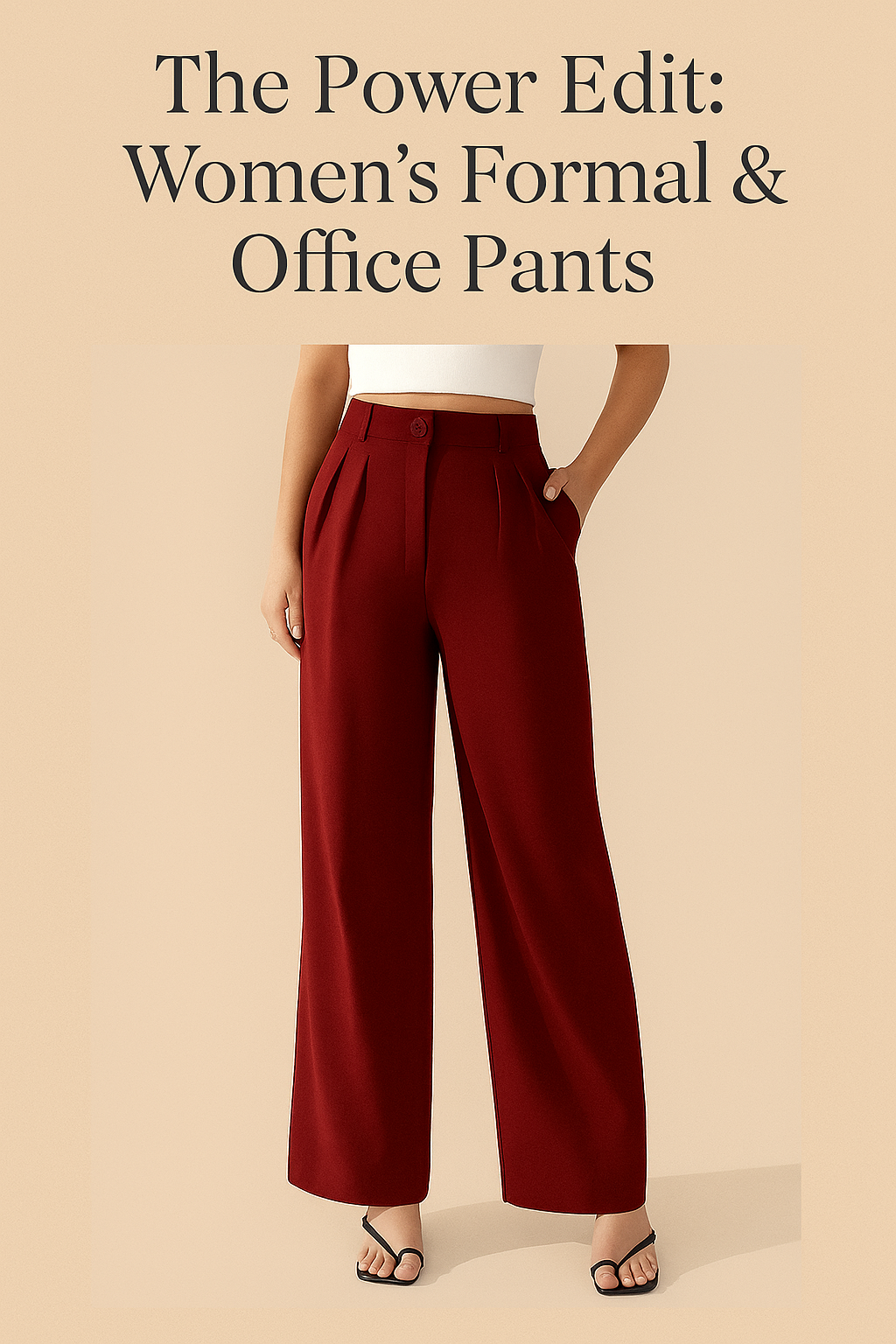 The Power Edit: Women’s Formal & Office Pants
