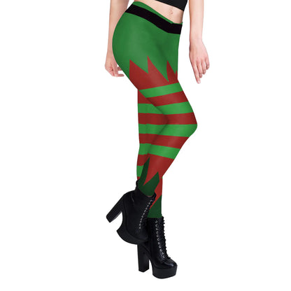 Holiday Cheer Christmas Leggings for Women | Aura13 Festive Print Pants