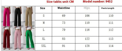 Aura13 Women’s Elegant Formal Pants – Tailored Solid Color Office & Evening Trousers