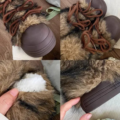 Aura13 Women’s Platform Snow Boots – Non-Slip, Warm & Stylish Winter Footwear