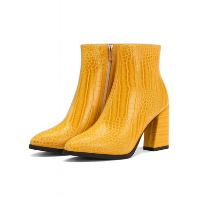 Aura13 Luxury Women’s Fashion Boots with Zipper