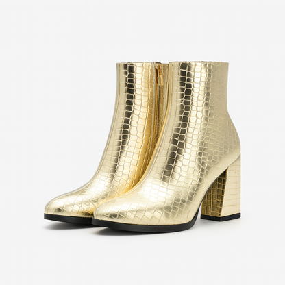 Aura13 Luxury Women’s Fashion Boots with Zipper