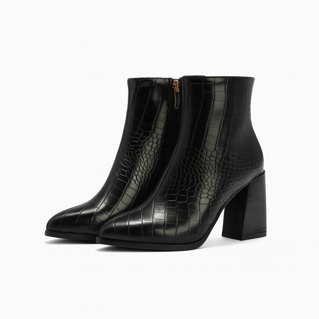 Aura13 Luxury Women’s Fashion Boots with Zipper