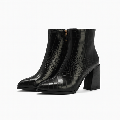 Aura13 Luxury Women’s Fashion Boots with Zipper