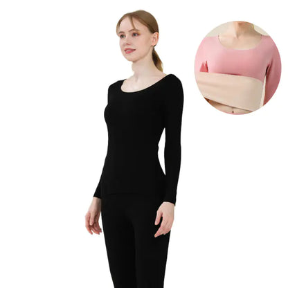 Aura13 Women’s Thermal Long Johns Set – Soft Wool Base Layer for Winter Warmth