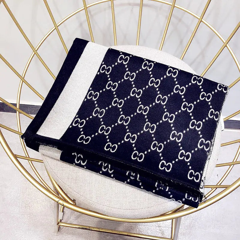 Aura13 290g Reversible Cashmere Scarf Shawl – Soft Double-Sided Winter Wrap for Women